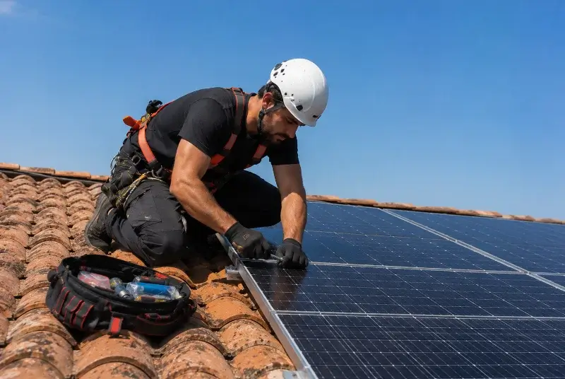 Maintenance et monitoring de panneaux solaires à Antonne-et-Trigonant